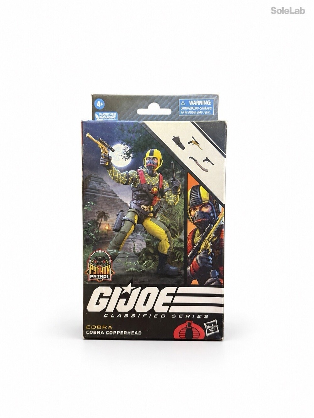 G.I. Joe Classified Series #96 Python Patrol Cobra Copperhead 6-in Figure Hasbro